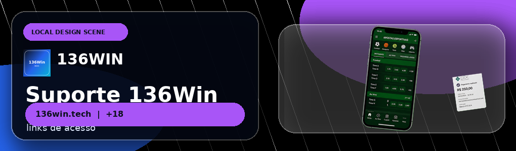 136Win — Suporte e Ajuda
